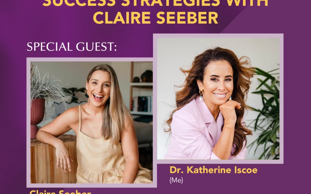 The juggling act of being a people pleaser and living your purpose: success strategies with Claire Seeber