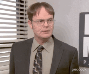 GIF: The Office A man says "HMMM"
